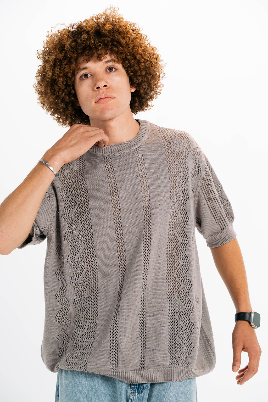 Knitted T-shirt