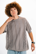 Knitted T-shirt