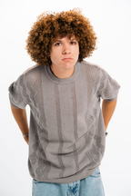 Knitted T-shirt