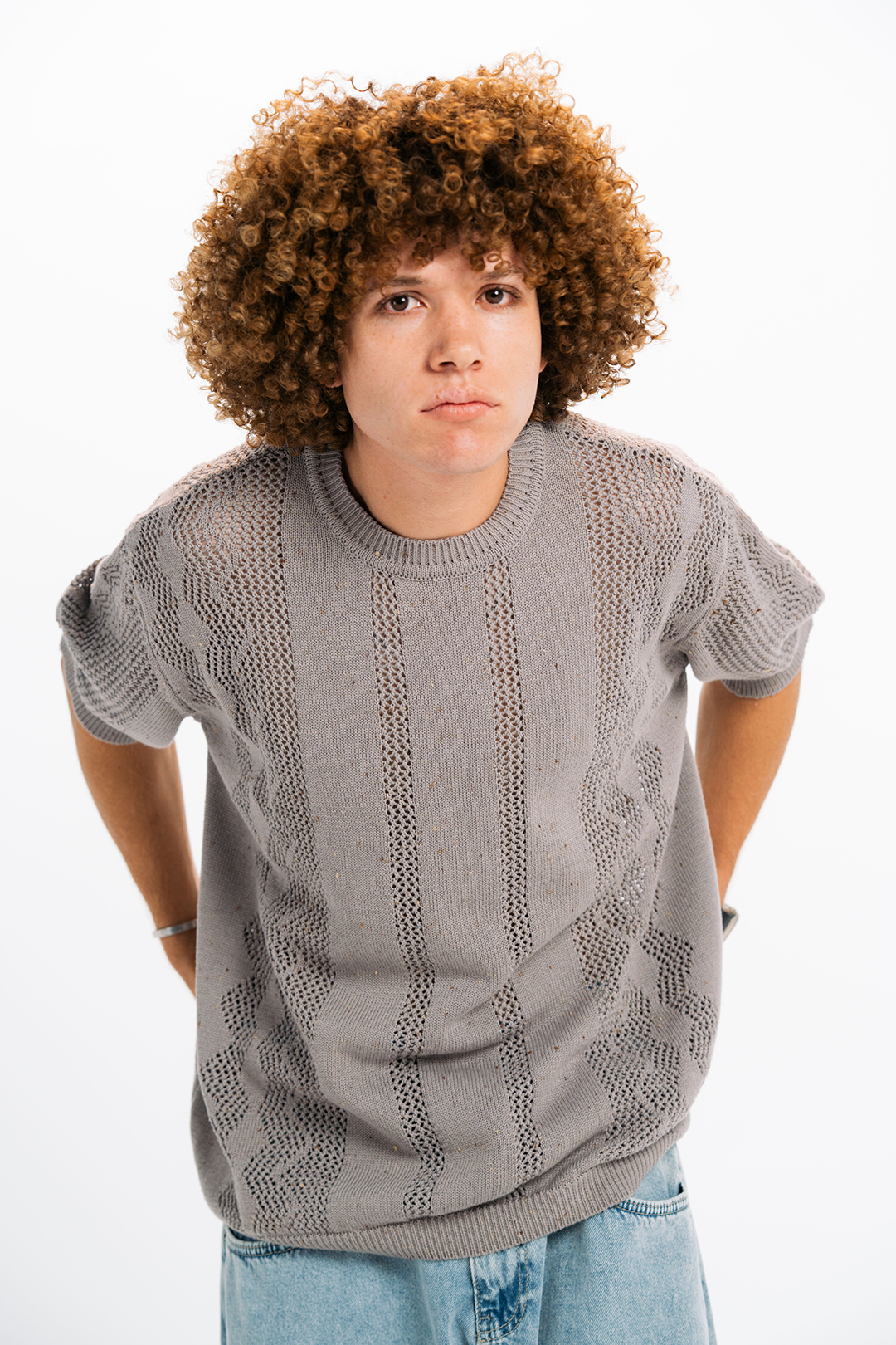 Knitted T-shirt
