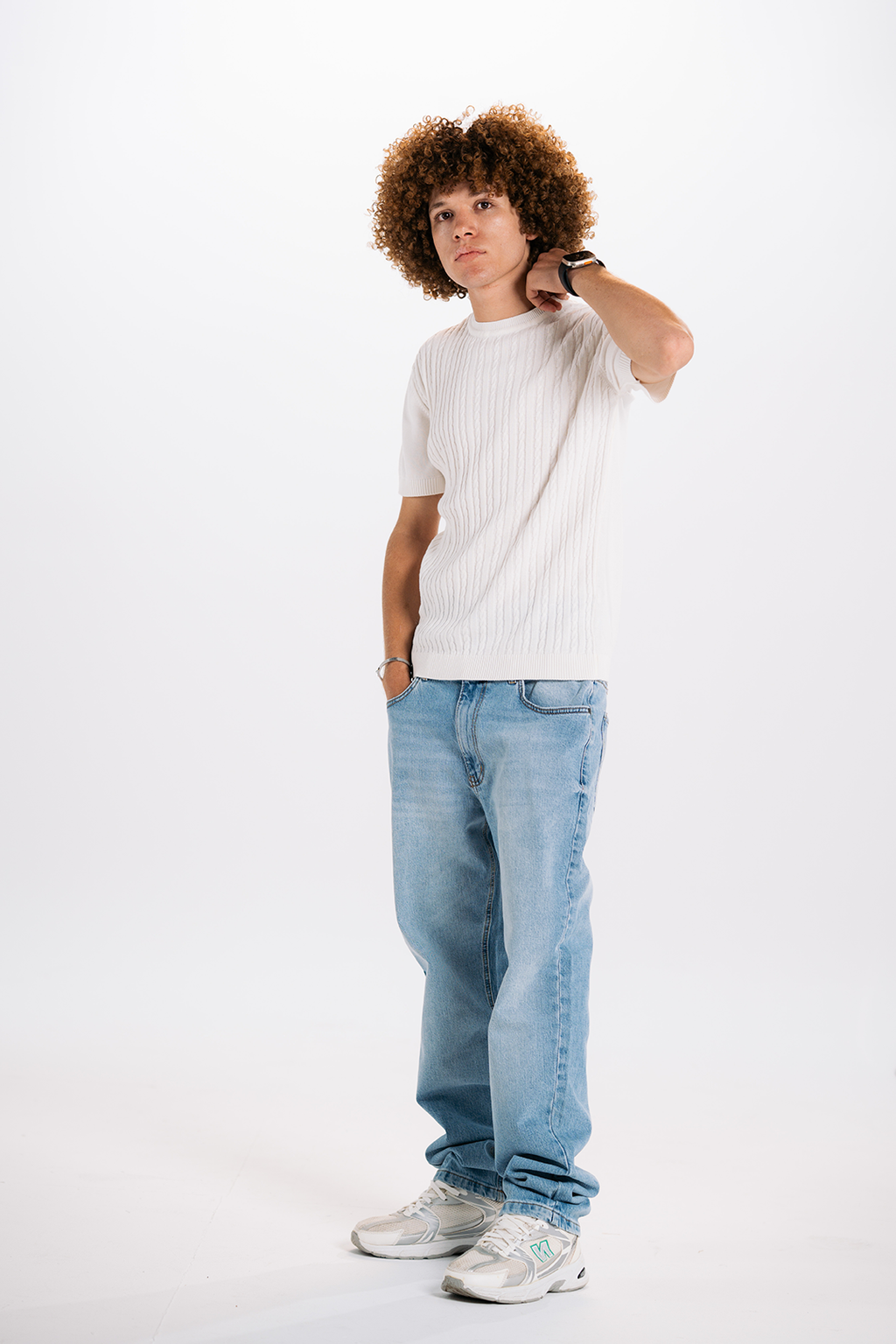 Knitted T-shirt