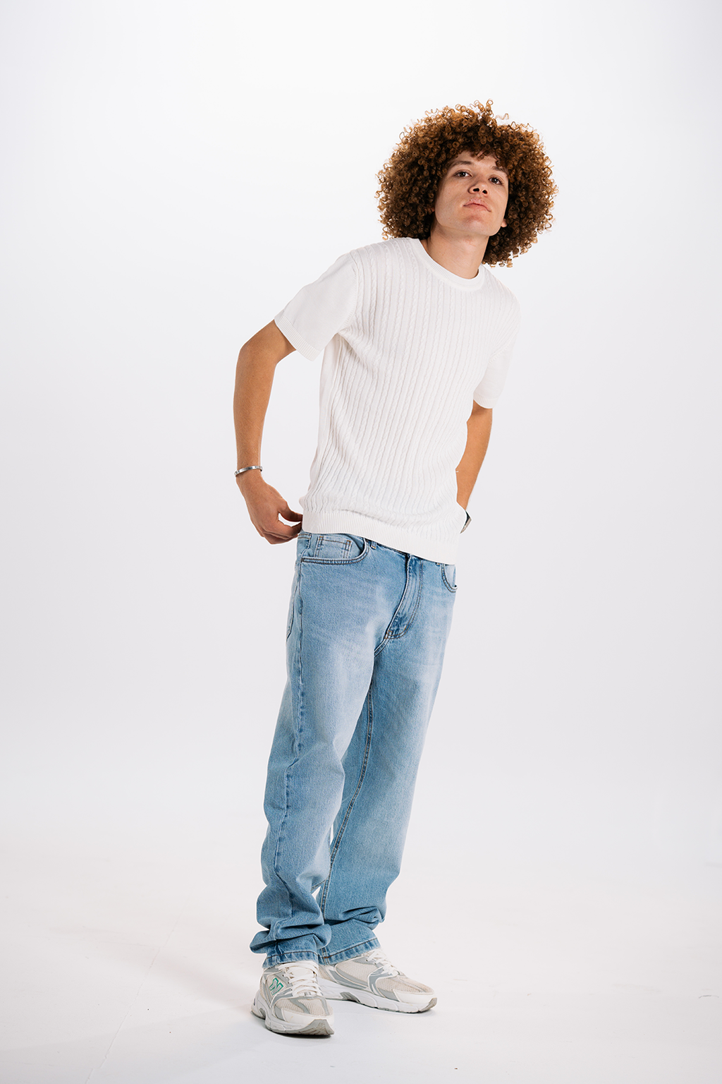 Knitted T-shirt