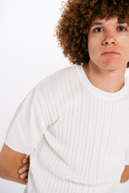 Knitted T-shirt