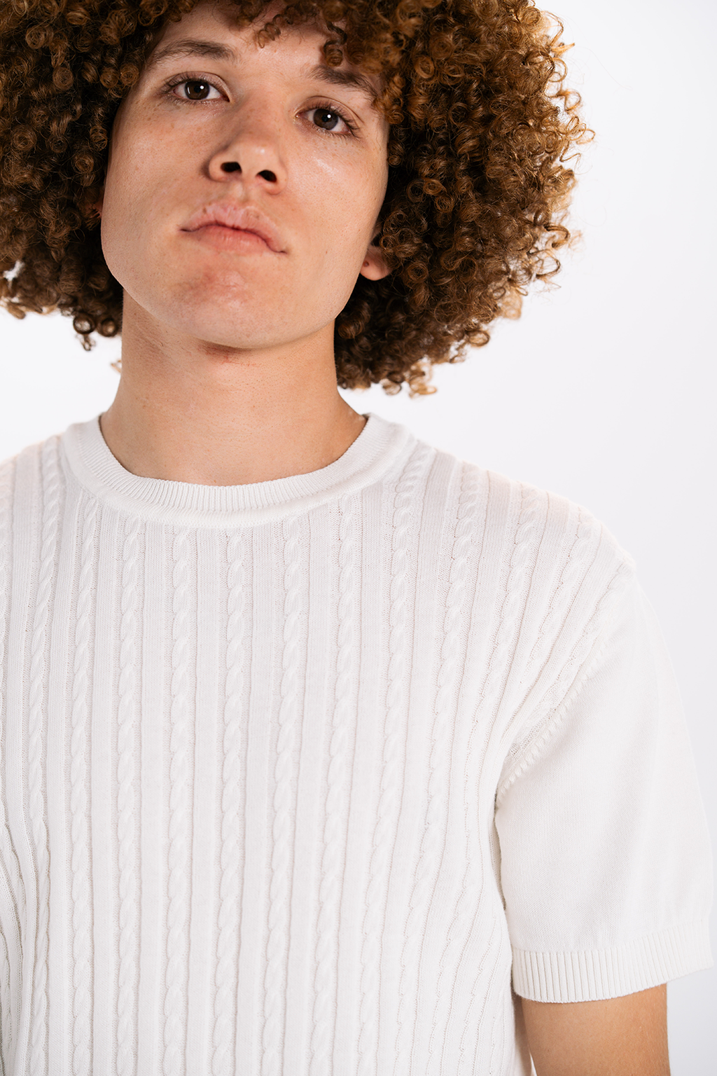 Knitted T-shirt