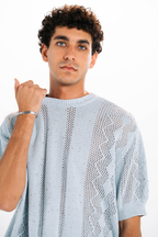 Knitted T-shirt