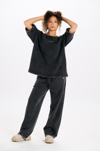 SET Unisex / Cotton washing Black