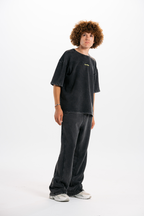 SET Unisex / Cotton washing Black