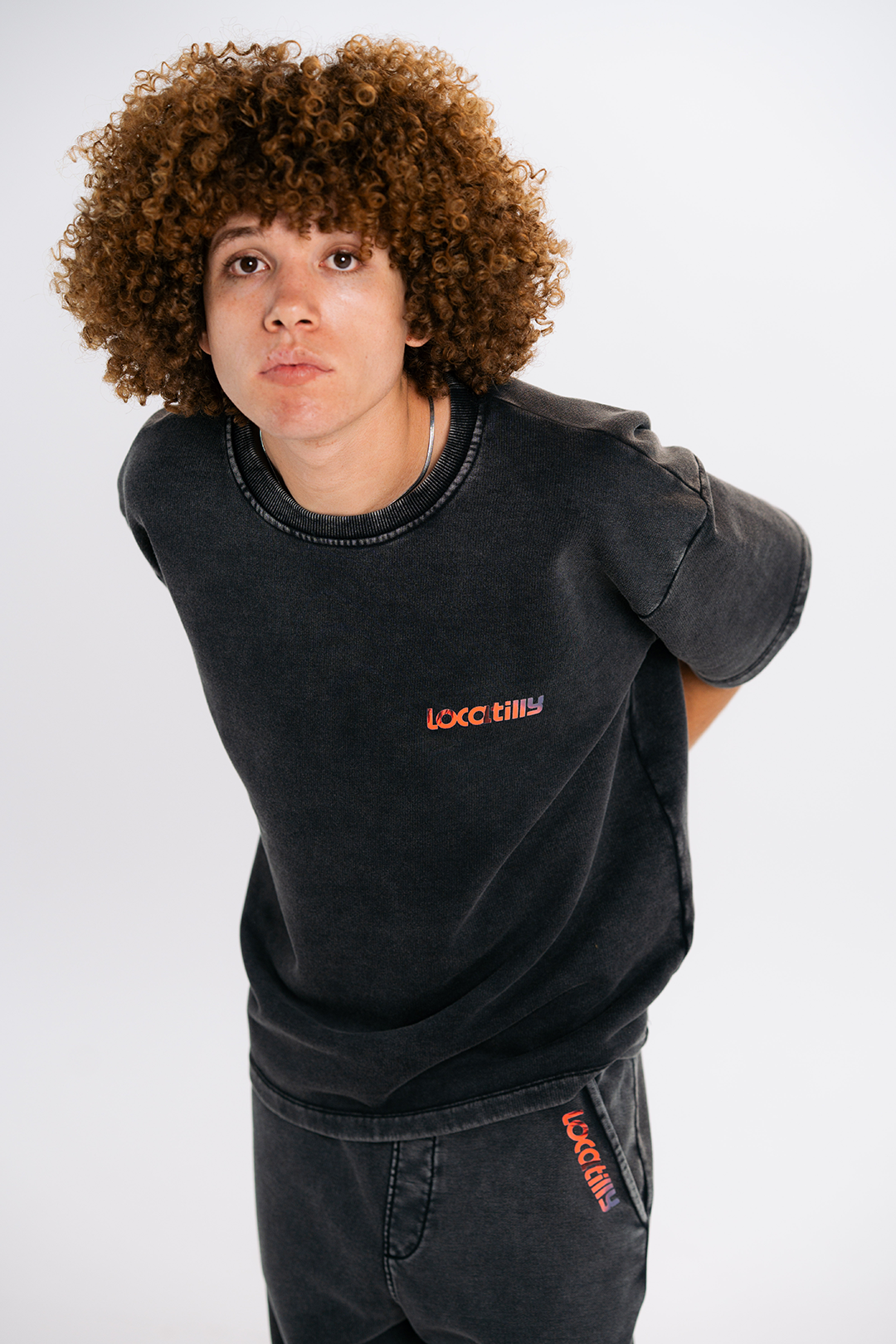 SET Unisex / Cotton washing Black